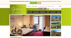 Desktop Screenshot of gruenholz.at